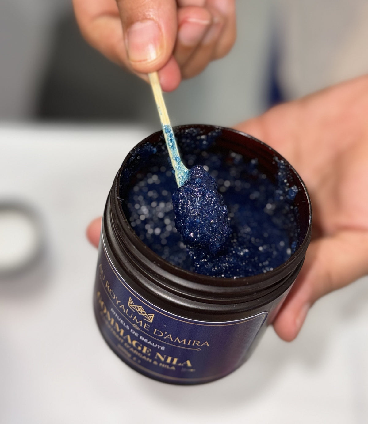 Masque Clarifiant Nila Du Maroc - 500 G, Poudre 100% Naturelle, Pour Le Visage Et Le Corps