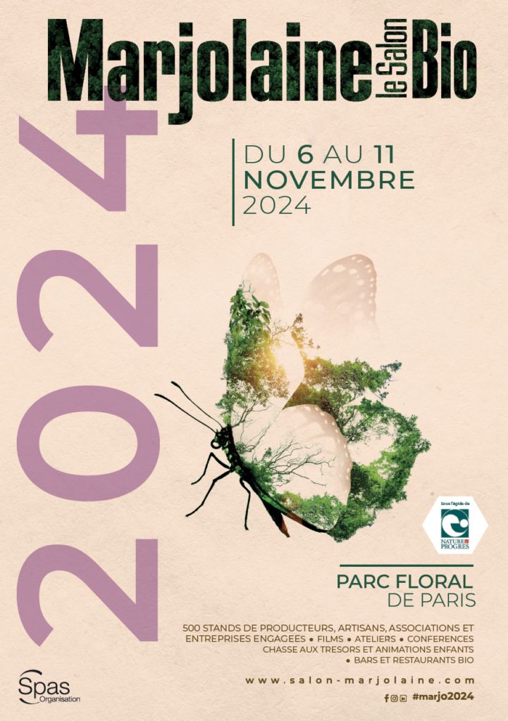 Marjolaine le salon Bio - 6 au 11 novembre 2024