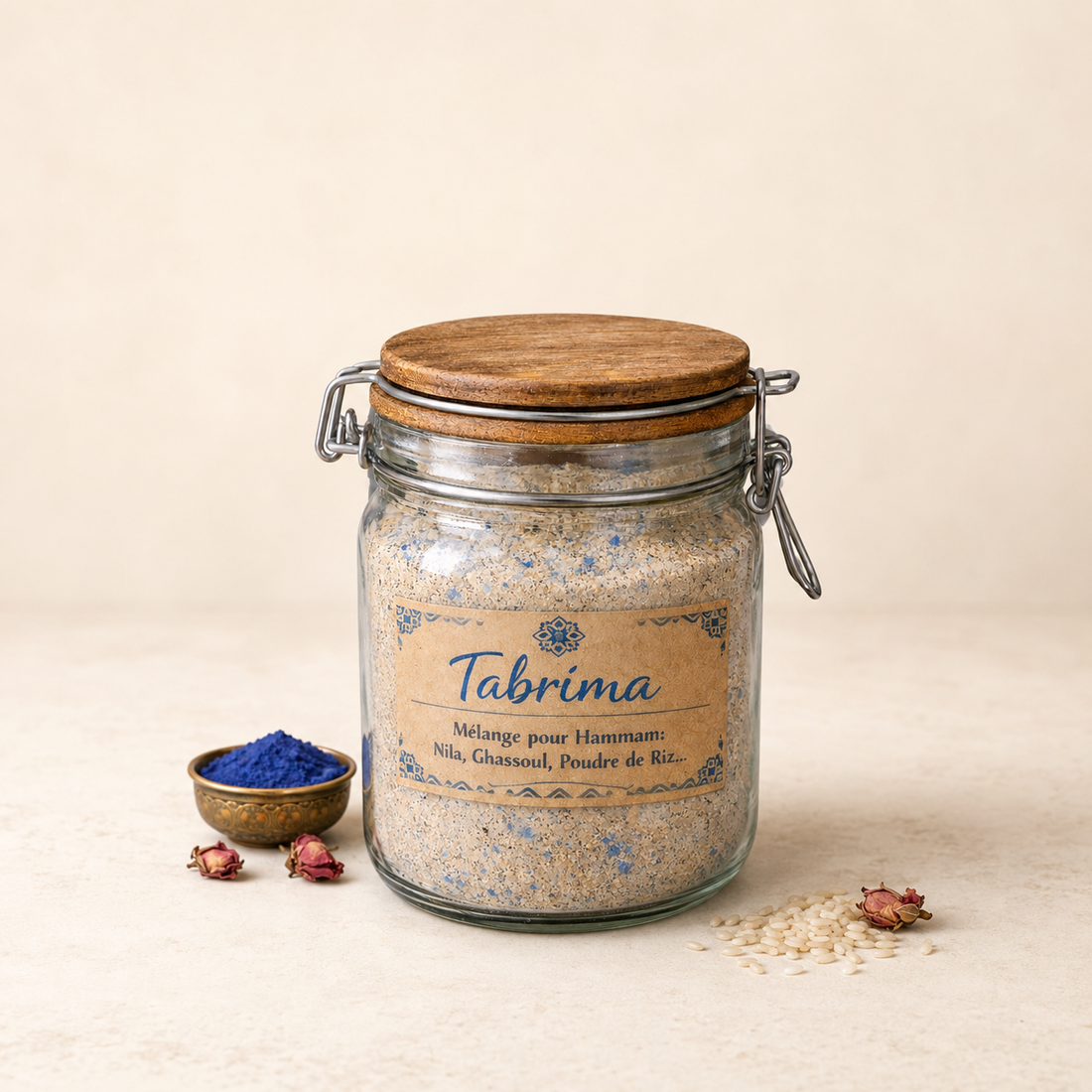 Tabrima hammam aux 7 poudres, rituel de beauté marocain traditionnel