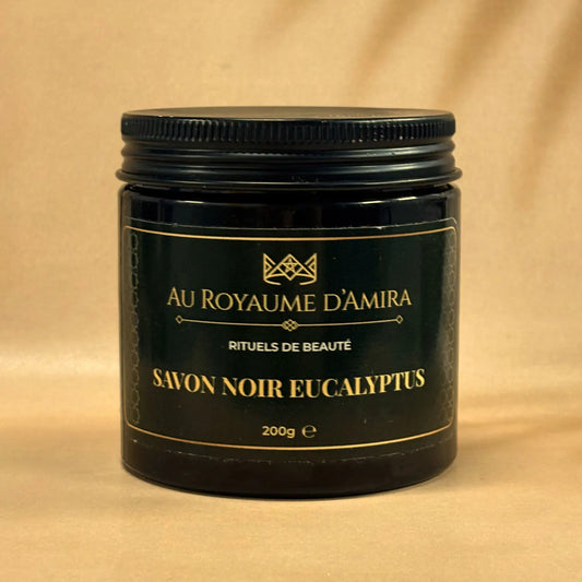 Savon noir à l’eucalyptus du Maroc