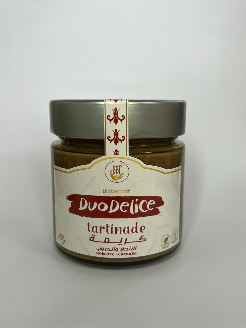 Tartinade noisette-caroube